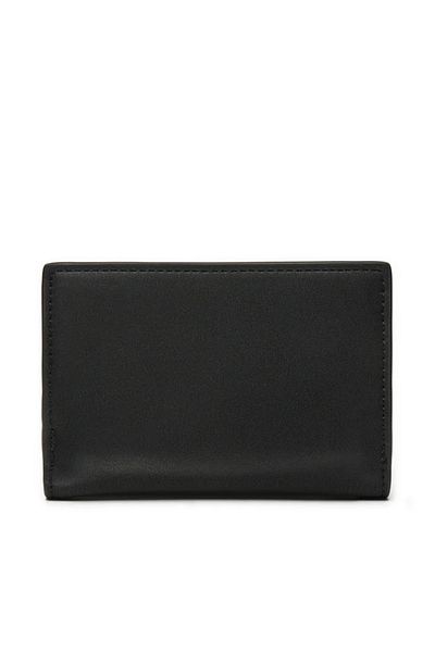 Calvin Klein Černá dámská peněženka s logem Ck monogram – hotovost s přihrádkou na mince K60K 612829 -0Gj