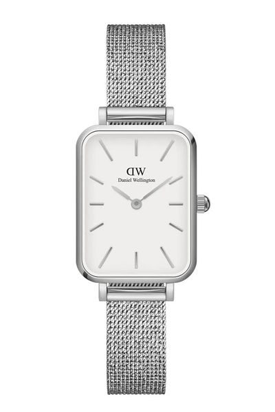 Daniel Wellington Quadro Damenuhr Silber Dw00100438