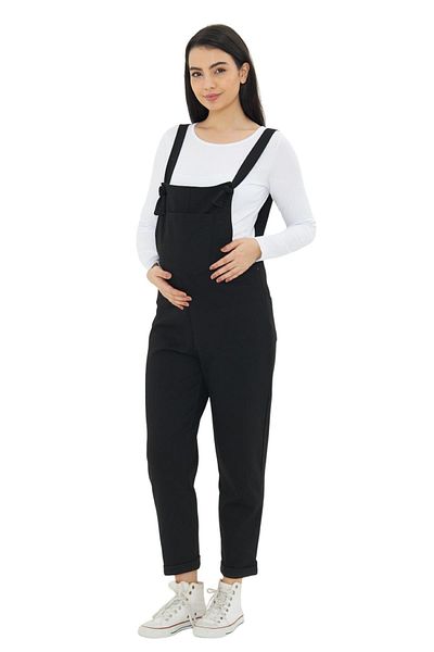 Luvmabelly - Myra6160 - Steel Knitted Maternity Salopeti