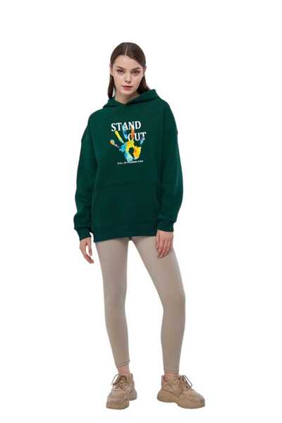 YÜKSEL IŞIK Unisex Hoodie Hoodie - εμπριμέ, 100% βαμβακερό φούτερ