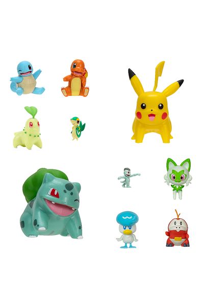 Pokemon Pokemon Battle Figure 1st Partner 2 inch -  Assorted - 1 Piece  (style may vary)