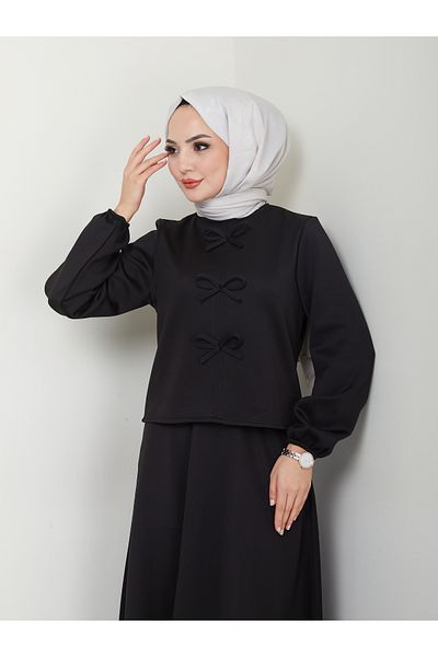 VOLT CLOTHİNG Damen-Rock-Set mit Schleifendetail