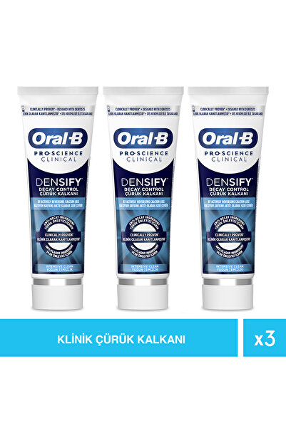 Oral-B  Densify Pro Science Çürük Kalkanı Diş Macunu 65 ml x 3