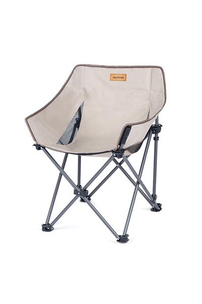 Naturehike Outdoor Folding Moon Chair | Khaki | Portable | Comfortable Camping Chair