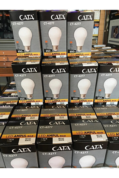 Cata CT-4277 9W LED Ampul BEYAZ 6400K(100 Adet)