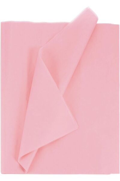 Sunalis - Açık Pembe Hışır  Kağıt (Pelur Kağıt)  50x70 Cm (10 Adet)