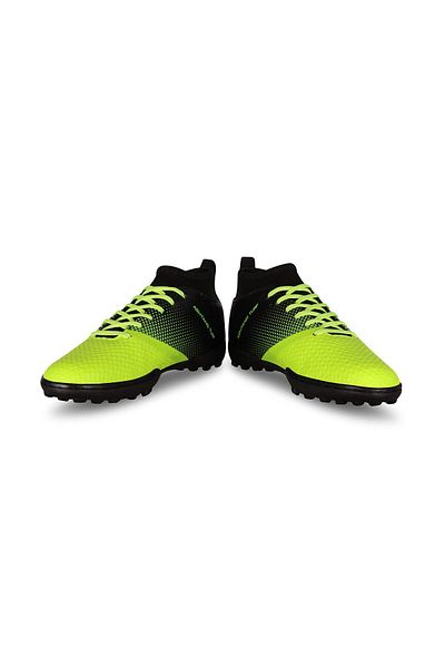 Nivia Ashtang Football Turf Shoes | Fluro Green/black | Durable Soccer Cleats | Size Uk 11 | Sports