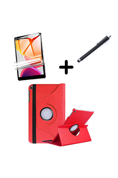 UnDePlus Samsung Galaxy Tab A11 / A9 8.7inç Uyumlu Kılıf Dönen Tablet Kilifi Ekran Koruyucu+Kalem X110 X130