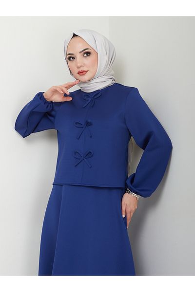 VOLT CLOTHİNG Damen-Rock-Set mit Schleifendetail