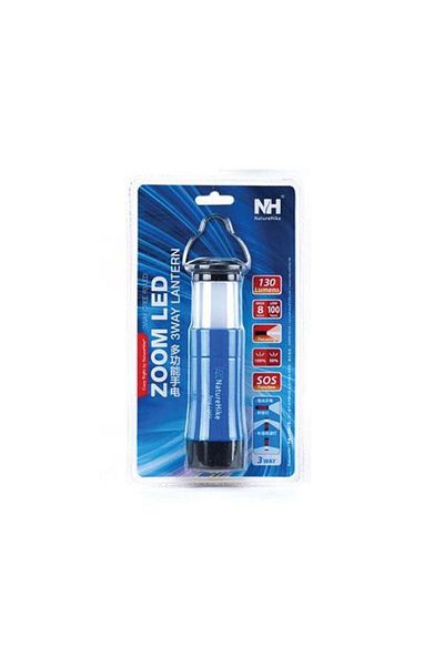 Naturehike Tent Camp Lamp | Three Lights | Blue | Outdoor Camping Lantern | Portable & Durable