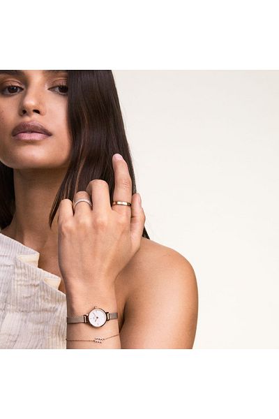Daniel Wellington Ceas cu cuarț din aur roz DW00100744