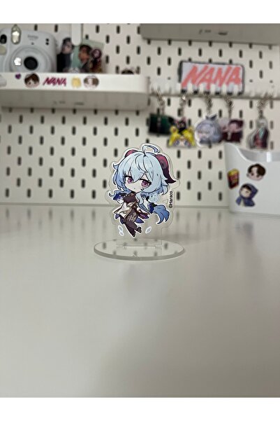 Hara Company Genshin Impact Oyunu Ganyu Oyun Akrilik Mini Figür Stant