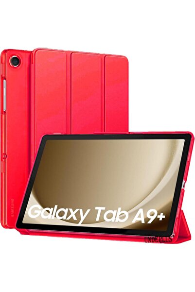 UnDePlus Samsung Galaxy Tab A9 Plus X210 X216 X218 Kılıf New Pu Deri Smart Standlı Case Uyku Modlu