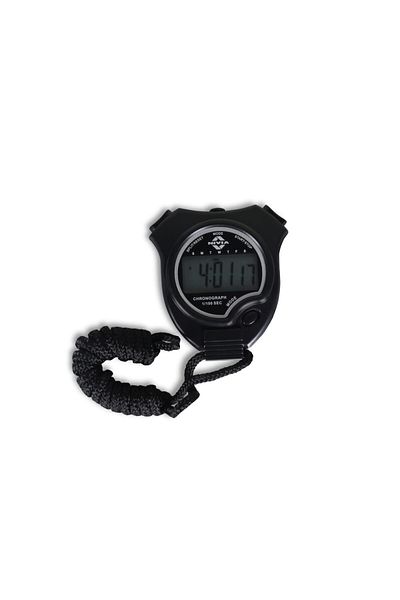 Nivia Stop Watch | Black | Sports Timer | Precision Timing Device | Athletic