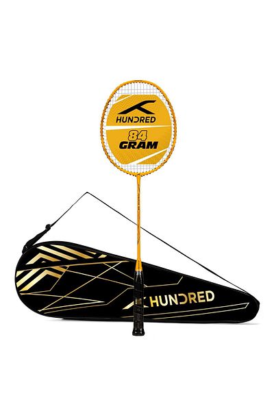 Hundred Powertek 906 Badminton Racquet | Full Cover | High-performance Badminton Racket