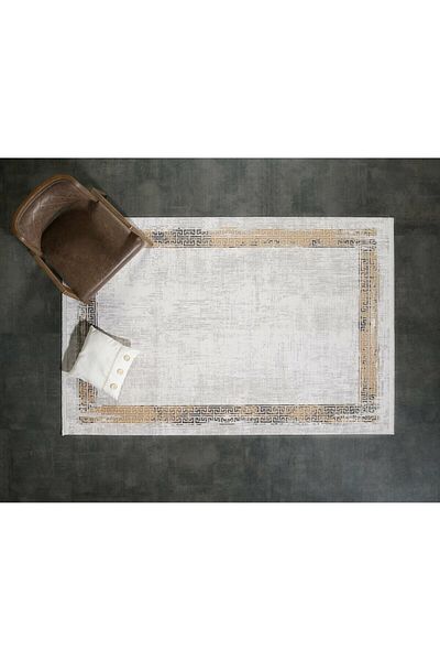 Bellona Carpet Black & Brown 11298, 160X230 Galben 160 x 230 cm