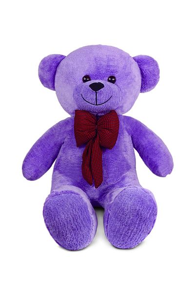 Pandamkee 120 Cute Plush Confused Bear with Bow Tie - Special for Lovers