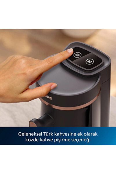 Philips Türk Kahvesi ve Közde Türk Kahve Makinesi Aşırı Isınma ve Taşma Korumasına Sahip