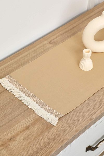 Aisha's Design عداء مهدب مقاس 120 × 40 سم - R-59O