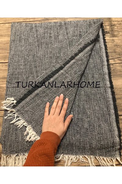 turkanlarhome Canapea și canapea din bumbac - Multifunctional 175X215 ANTRACIT