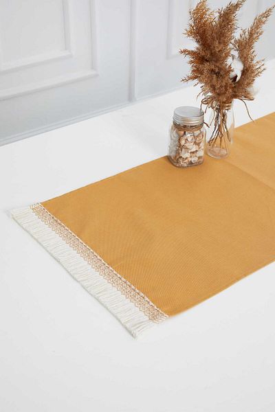 Aisha's Design 120X40 cm Fringed Runner - R-59O