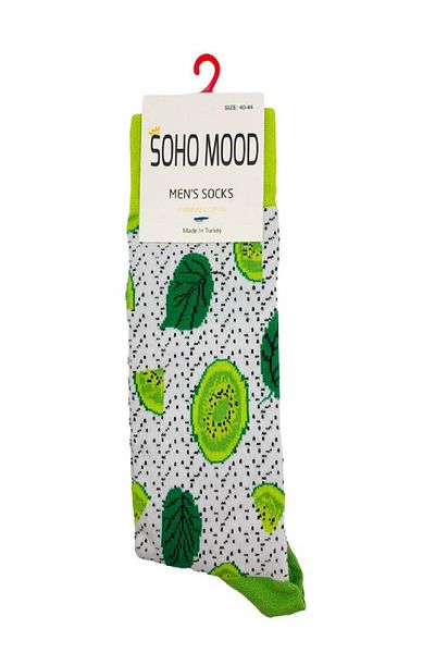 Paktaş Мъжки чорапи Soho Mood Kiwi Figured, размер 40-44