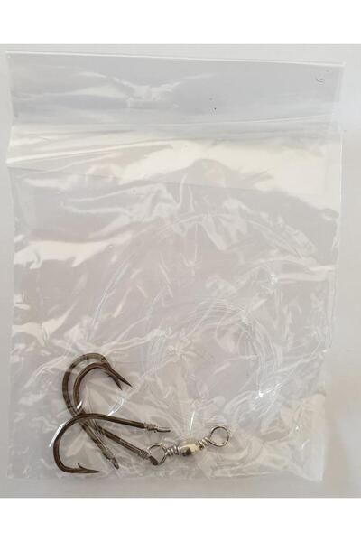 TEKNODOĞA Tamset 3 Iğneli Yemli Dip Sazan Olta Takımı 6'lı Paket