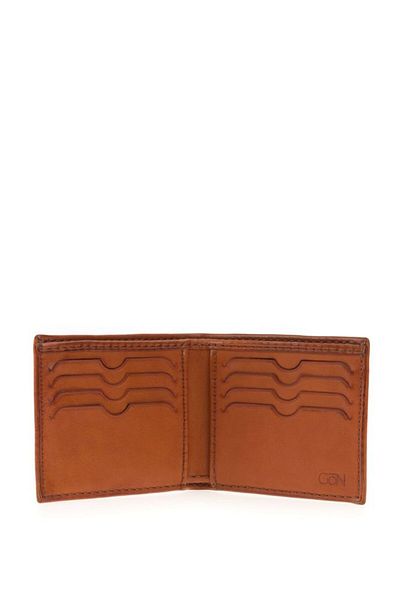 GÖN Nekka Tan Leather Men's Wallet 17 Nekka