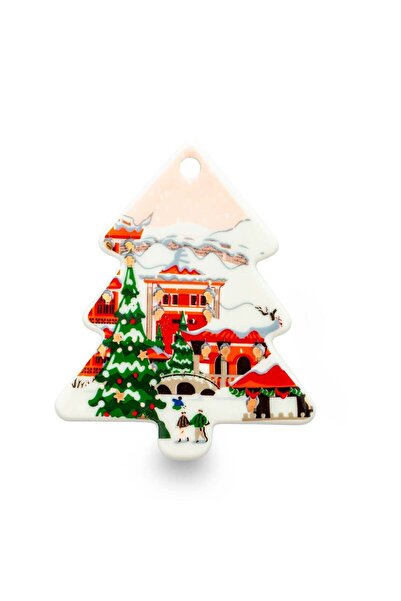 Jumbo New Year Roma Ağaç Desenli Charm (YILBAŞI SÜSÜ)