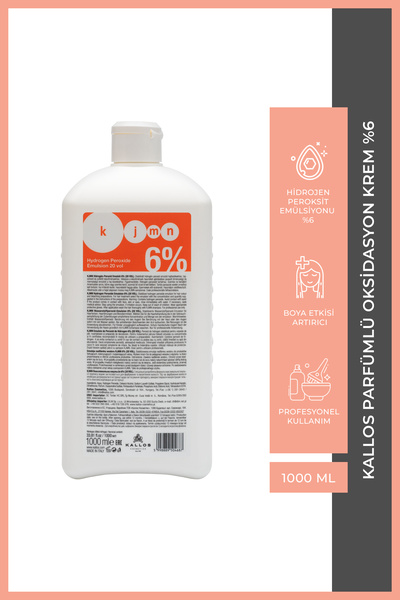 Kallos Cosmetics Kallos Parfümlü Oksidasyon Krem %6 1000ml