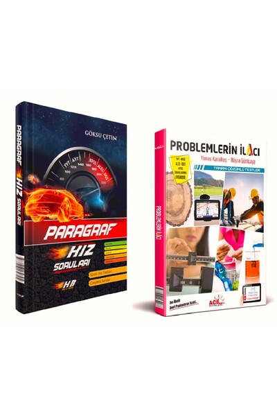 Hız ve Renk Yayınları Hız ve Renk TYT AYT Paragraf  + Acil Problemlerin İlacı...