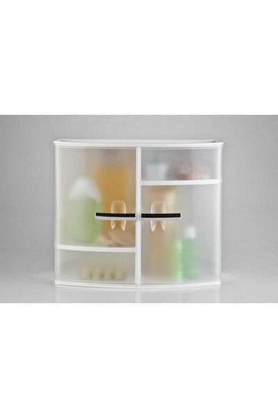 Prima Nova 4-Shelf Door Closing Sleek Bathroom Medicine Cabinet