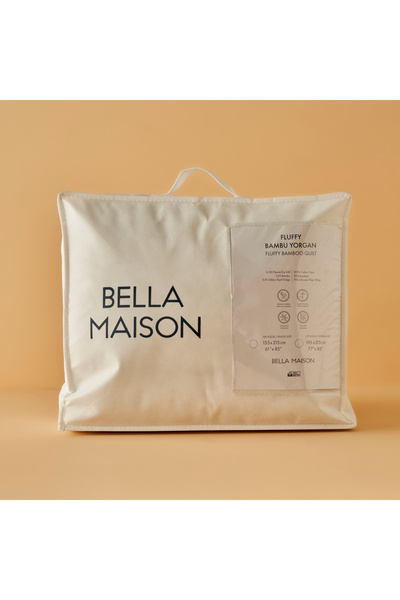 Bella Maison Bambu Çift Kişilik Yorgan Beyaz (195x215 cm)