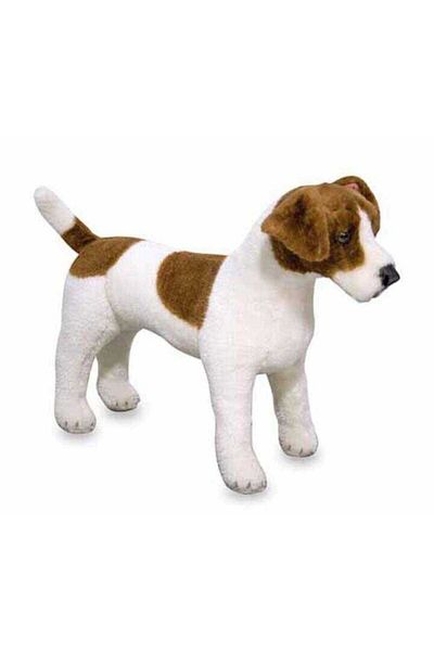 Melissa and Doug nffashopm & Doug Giant Plush Dog Jack Russell Terrier (14867) storestarx 1051353