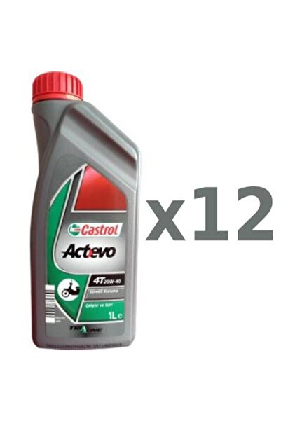 CASTROL Actevo 20w40 4t 1l 12 Adet Koli