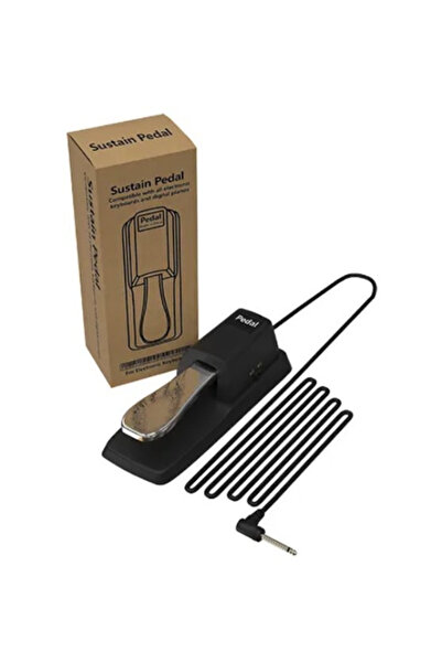 Bor SP-1 Sustain Pedal - Klavye Org - Dayanıklı Metal Sustain Pedalı