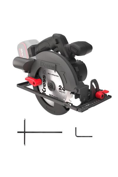 Genel Markalar Kress KUE12.9 20Volt 165MM Kömürsüz Profesyonel Daire Testere ...