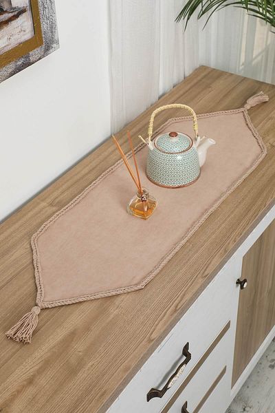 Aisha's Design R-31O موديل 120X40 عداء مزين بشراشيب