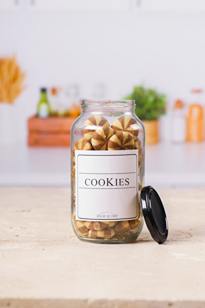 KRM HOME Kurabiye Kavanozu 1,5 Litre