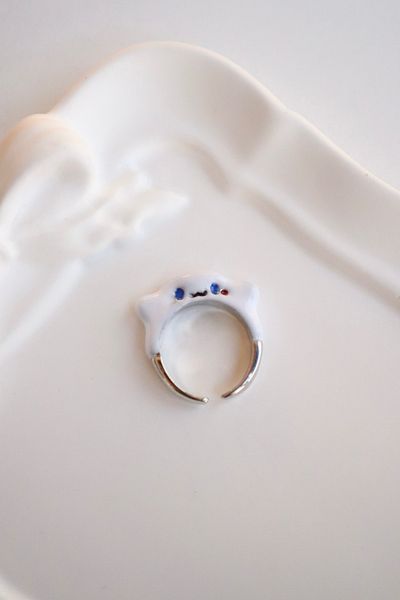 EFBUTİK White Sanrio Cinnamoroll Ring