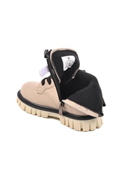 pepino 1791-P Κρεμ κοριτσίστικες μπότες με φλις μέσα