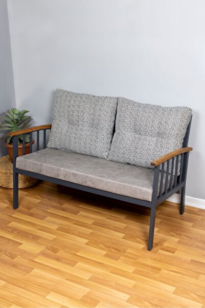 mc.pierobaby Bank Minderi Palet Minderi Iç Ve Dış Mekan Minderi 50x140 5cm Ka...