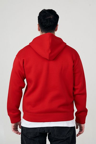 MBEY1989 Cotton Hooded Unisex Sweatshirt - Silver Zippered
