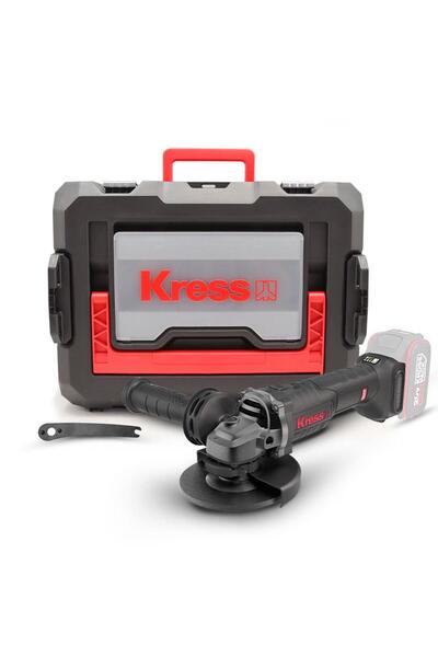 Kress KUH10.91 20Volt 125mm Kömürsüz Profesyonel Şarjlı Devir Ayarlı Avuç Taş...