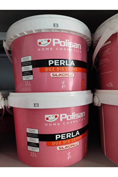 Polisan DIŞ CEPHE BEYAZ POLİSAN MARKA  BOYA 2,5 LİTRE