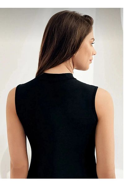 GİYSEM UNDERWEAR DAI- ملابس داخلية نسائية من الجيرسيه الليكرا ذات الياقة المدورة بدون أكمام، ملابس داخلية مريحة واقتصادية