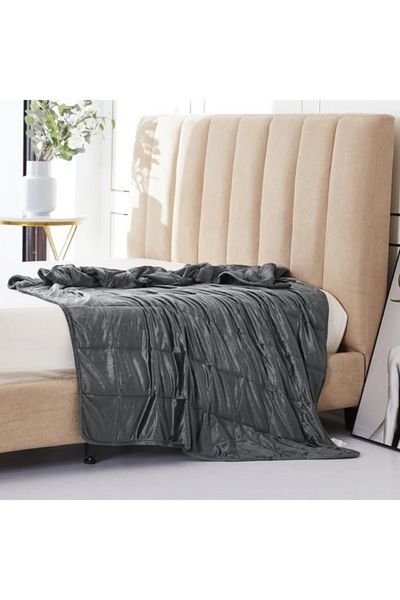 Smith & Brown Premium Ultra Plush Weighted Blanket 122 x 187cm
