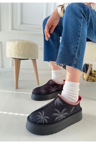 BESKAR Μποτάκια Mucy Black Suede