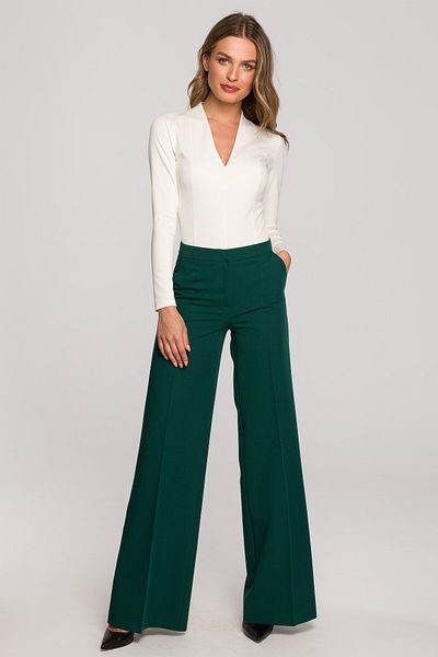 Stylove Trousers with wide legs
