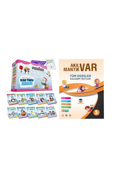 MODEL EĞİTİM YAYINCILIK 3. Sınıf Kartopu Adası Hikaye Serisi Ve Akıl Var Mant...